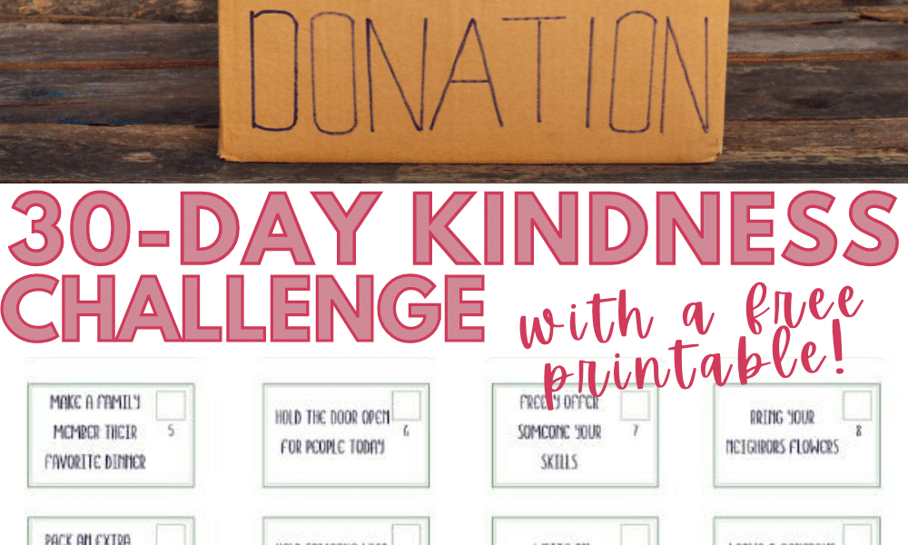 day kindness challenge