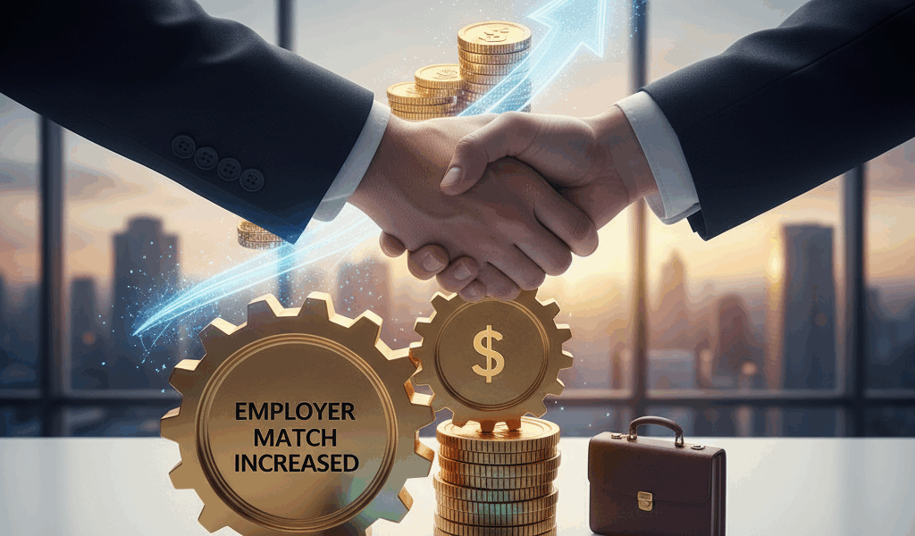 Employer Match Increased