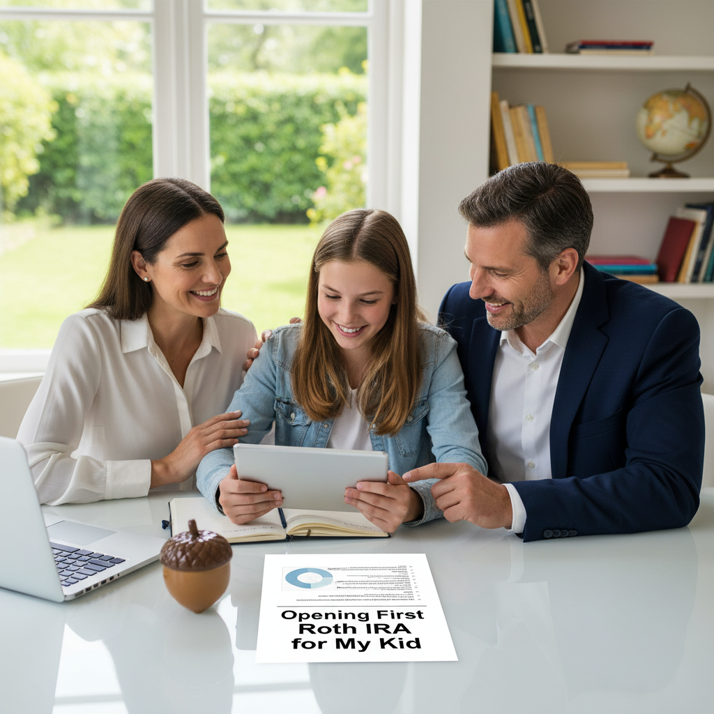 Opening First Roth IRA for My Kid