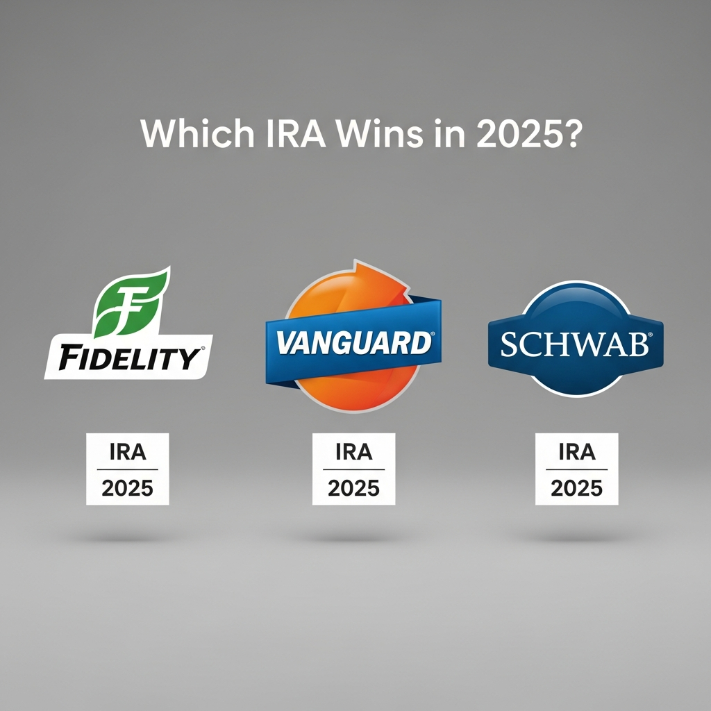 Fidelity vs Vanguard vs Schwab. Which IRA Wins in 2025?