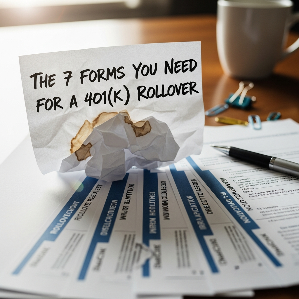The 7 Forms You Need for a 401(k) Rollover. Skip the Rest